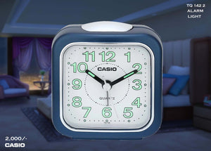 W Casio Alarm Clock TQ 142 2