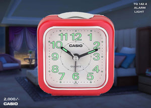 W Casio Alarm Clock TQ 142 4