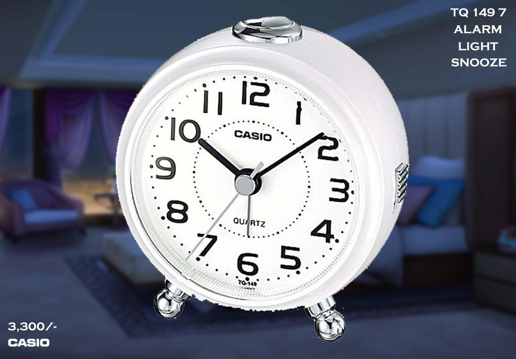 W Casio Alarm Clock TQ 149 7