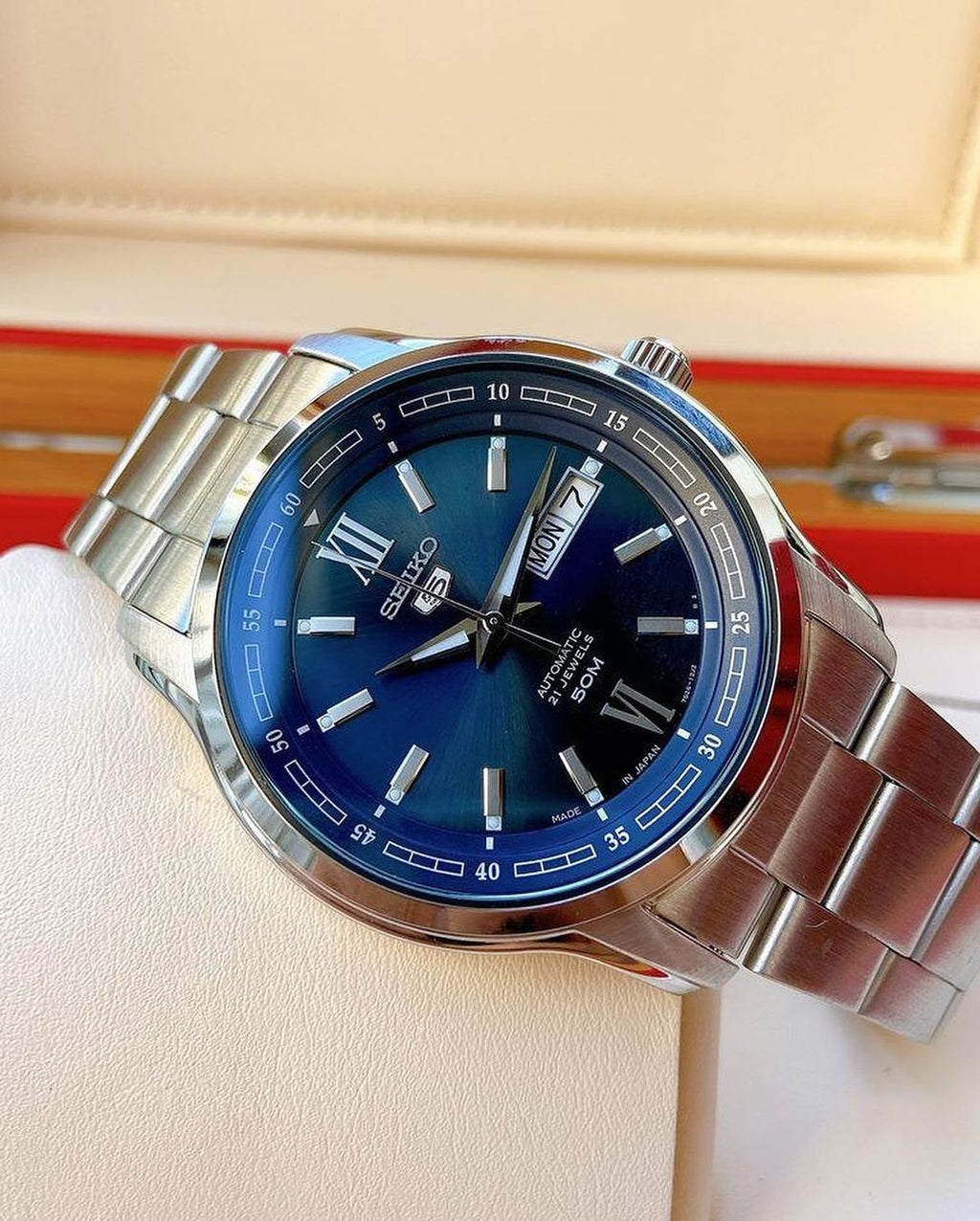 Seiko 5 Automatic Japan SNKP17J1 -  Large Dial