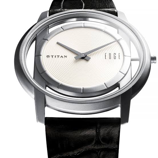 Titan Edge Unisex - Titanium (Slimmest Timepiece in the World)