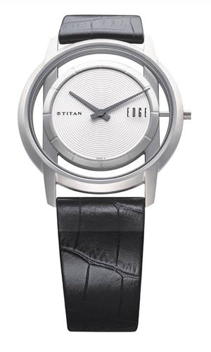 Titan Edge Unisex - Titanium (Slimmest Timepiece in the World)